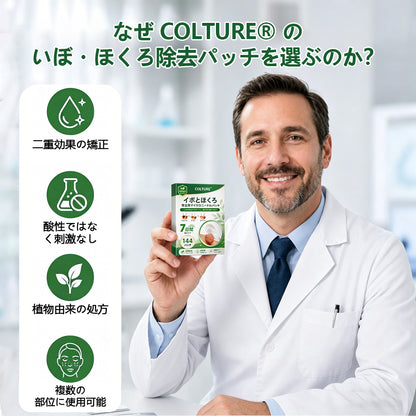 COLTURE® sim イボ・ほくろ除去マイクロニードルパッチ