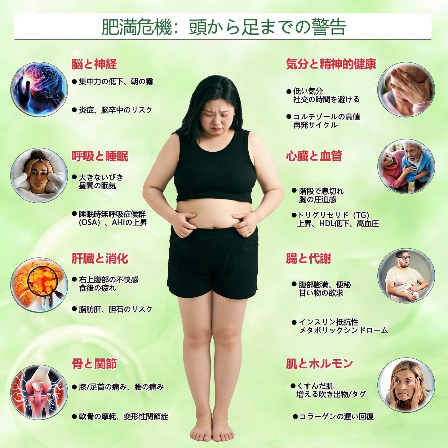 🛒BOMSTF®＆NAD+ 8-in-1 ナノ強化フォーミュラ【アップグレード版】内臓脂肪 / 肥満 / 糖尿病 / 睡眠時無呼吸 / 関節ケア / 肌のたるみ 集中サポート- ⭐️